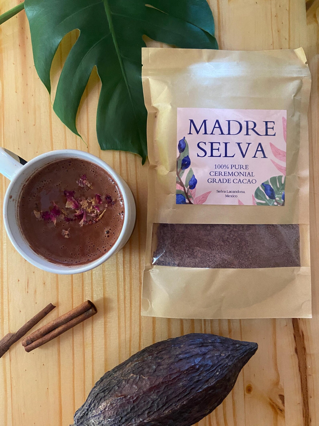 Madre Selva Pre-Order - Ceremonial Drinking Cacao from Mexico, 12 oz